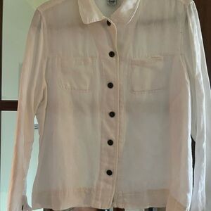 Soft white lightweight jacket!